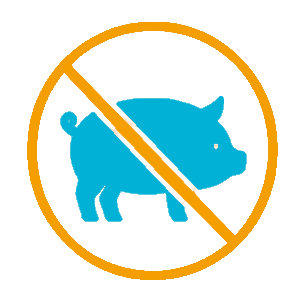 Ohne Schweinefleisch