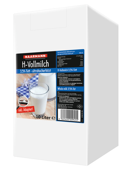 NM H-Milch 3,5% 10l Adapter