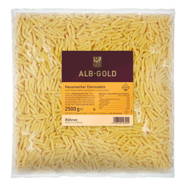 AG Röhren-Nudeln mit Ei BW