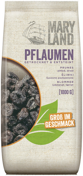Klu Pflaumen getrocknet 1000g