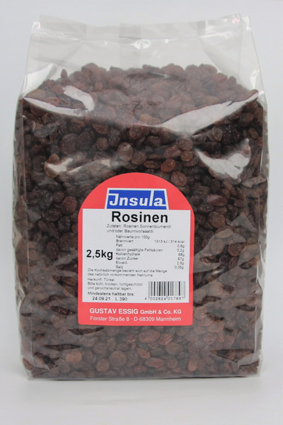 Iu Rosinen 2500g