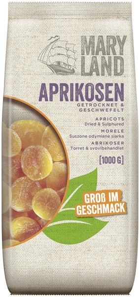 Iu Aprikosen getrocknet 1000g