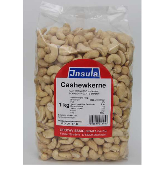 Kl Cashew-Kerne 1kg