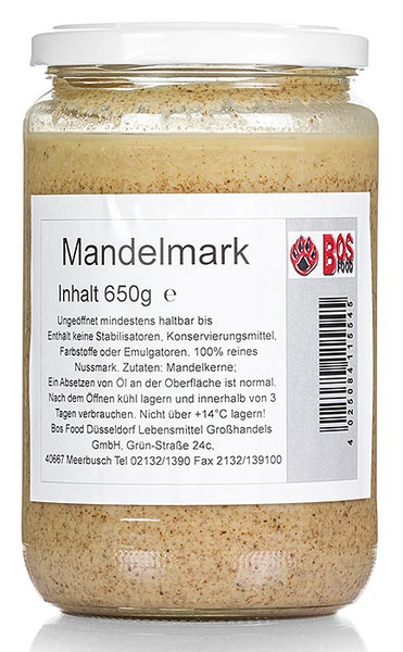 Mandelmark 100% 650g