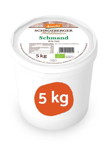 So Bio-Schmand 18% 5kg
