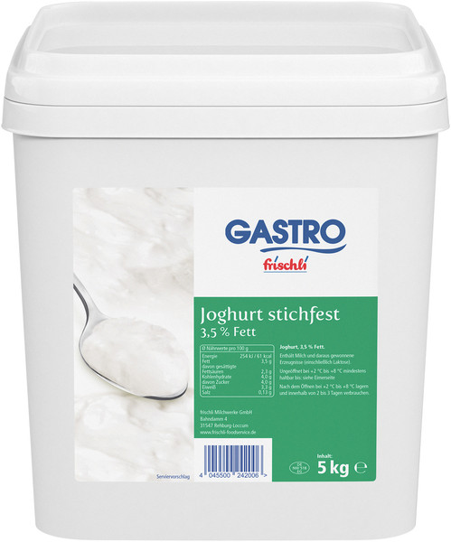 Fl Joghurt stichfest 1,5% 5kg