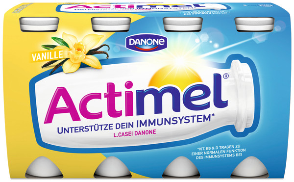 Da Actimel Vanille 8x100ml