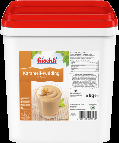 Fl Sahnepudding Karamell 5Kg