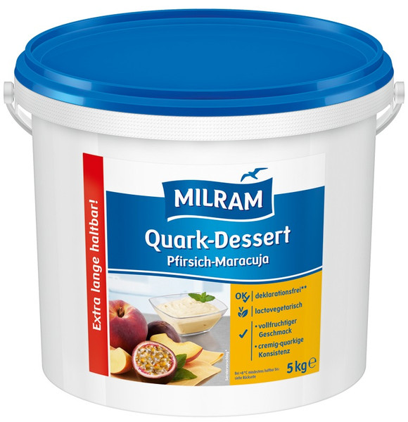 Mi Quark 20% Pfirsich-Mara 5kg