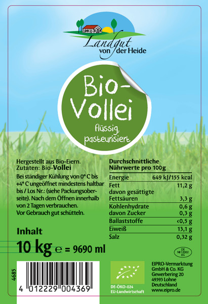 Wi Bio Vollei 10kg BaginBox