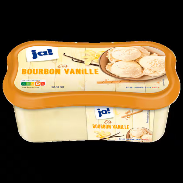 Ja! Eiscreme Bourbon Vanille