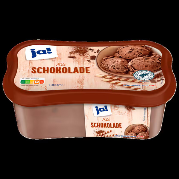 Ja! Eiscreme Schokolade 1000ml