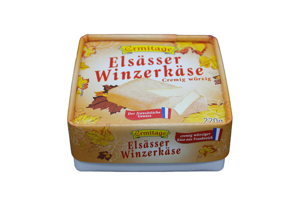 Elsäßer Winzerkäse 220g 50% WK