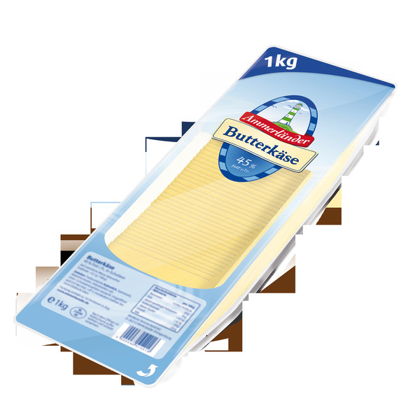 D Butterkäse 45% Scheiben50x20
