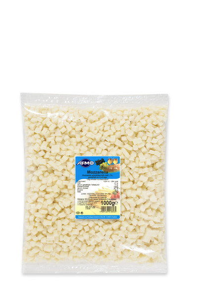FP Mozzarella 40%1kg gewürfelt