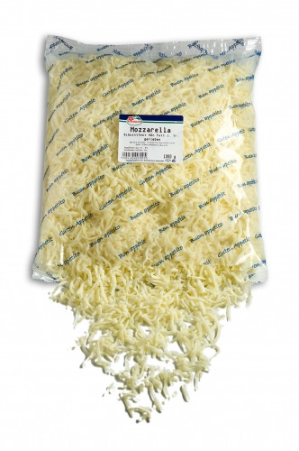 D Mozzarella gerieben 1000g