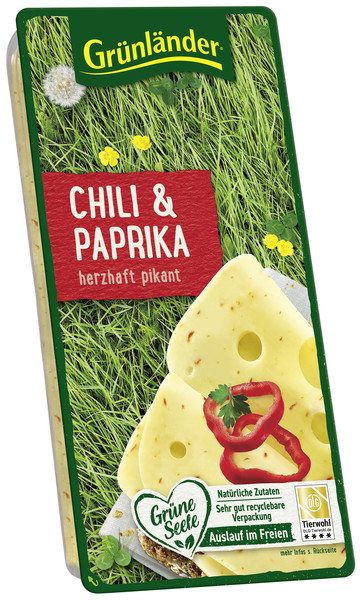 Grünländ Chili-Paprik Scheiben