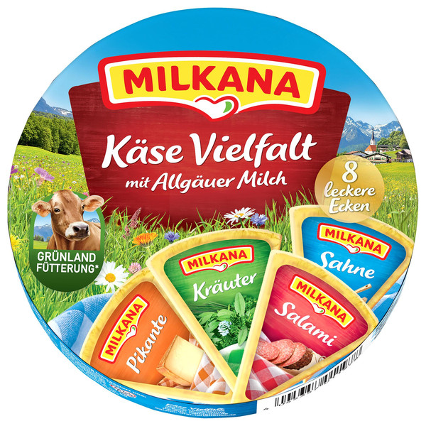 Milkana Schmelzkäse 8/8 Aus