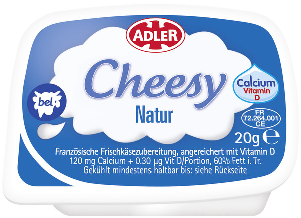 BA Cheesy natur 60% 20g