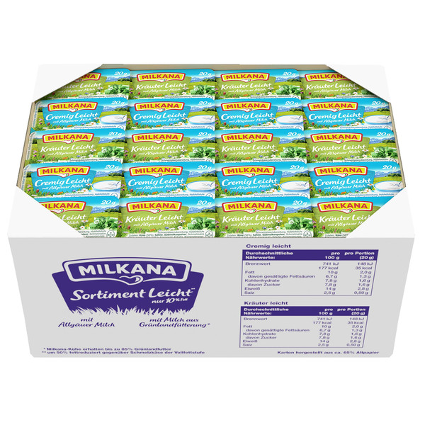 Milkana Mischkarton leicht 20g