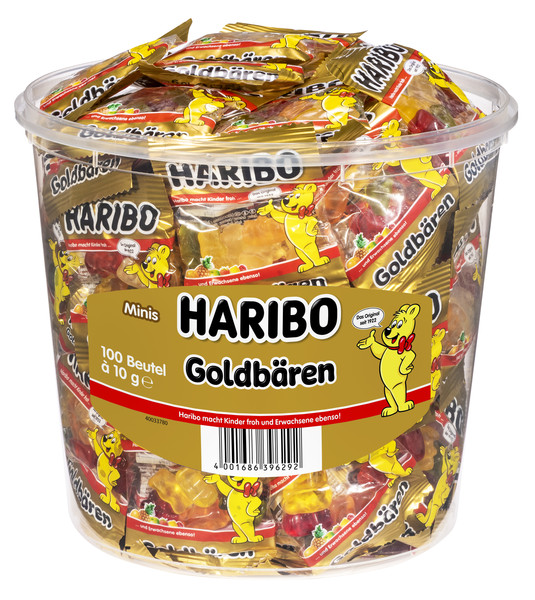 Hr Goldbären Minibeutel 100er