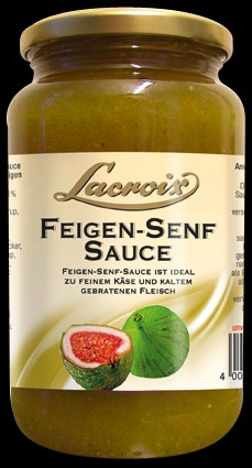 Lacroix Feigen-Senf Sauce 560m