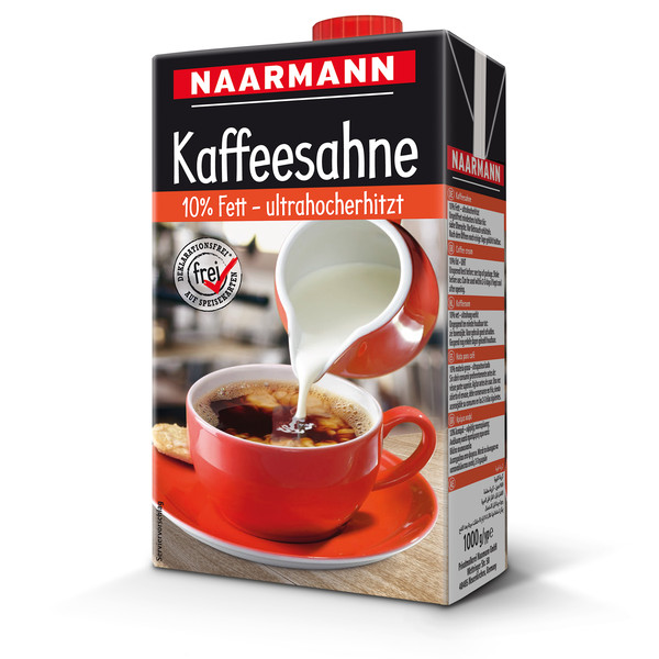 Fl Kaffeesahne 10% 1l