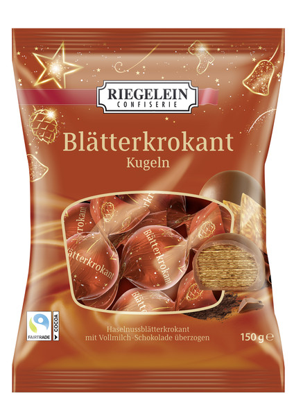 Rg Blätterkrokant Kugeln 150g
