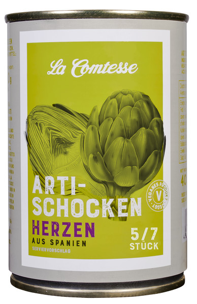 Dk Artischockenherzen 400g