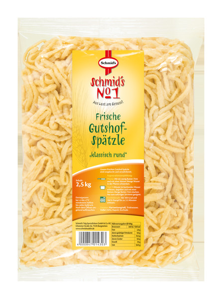 Sct Gutshof Spätzle 2,5kg BW