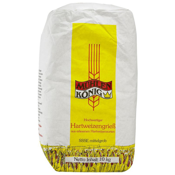 Fß Hartweizengrieß 10kg mittel