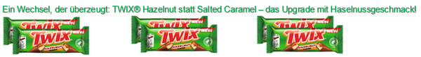 MF Twix Haselnuss 46g