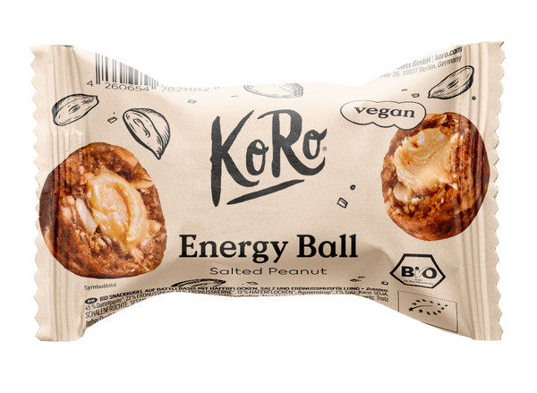 Kor Bio Energy Ball  Peanut 30