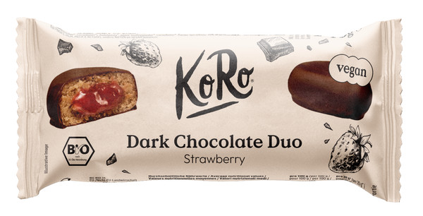 Kor Bio ChocolateDuo Strawberr