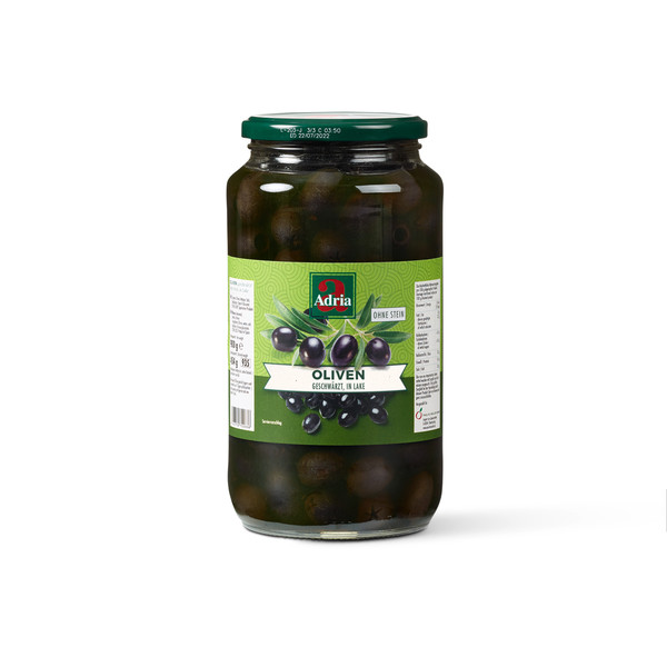 PM Oliven schwarz 935g entstei