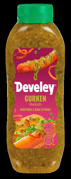 De Gurken Relish 875ml vegan