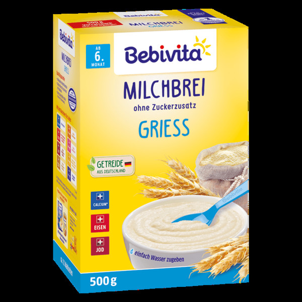 Bebivita Milchbrei Griess 500g