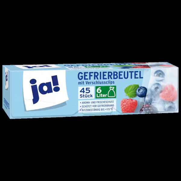 Ja! Gefrierbeutel 6l 45St